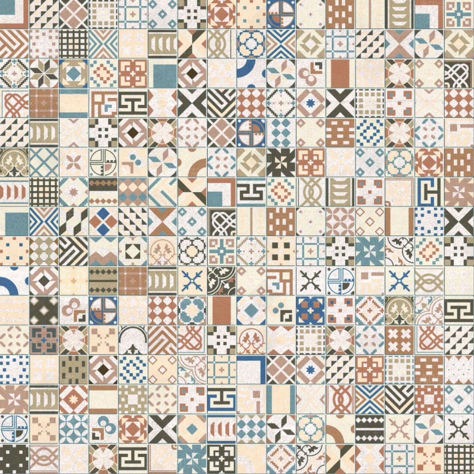 地面墙面马赛克铺贴贴图下载【ID:1105656350】