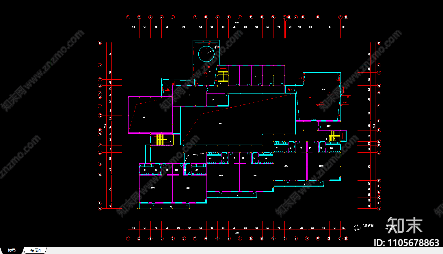 苏州幼儿园cad施工图下载【ID:1105678863】