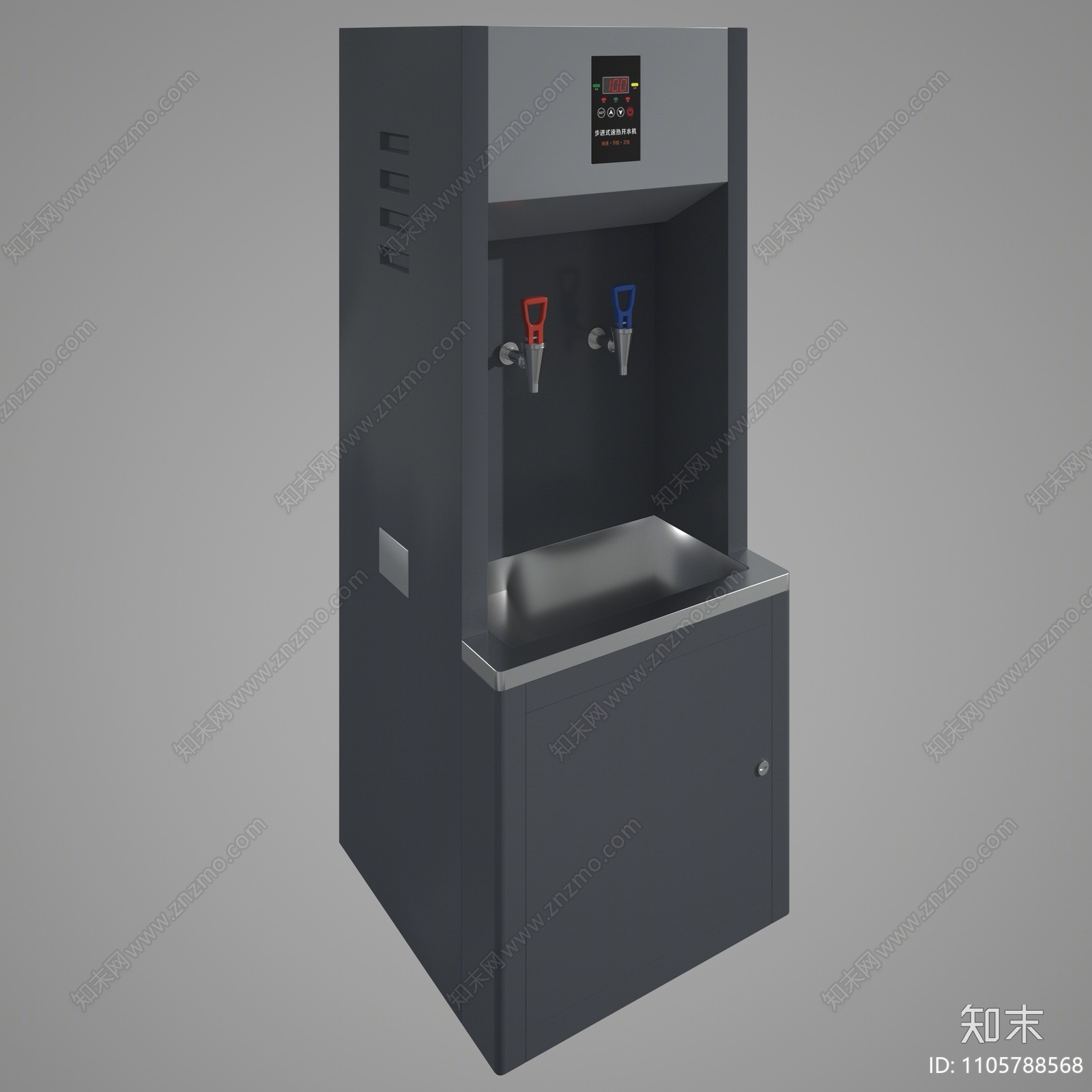 现代公用热水器3D模型下载【ID:1105788568】