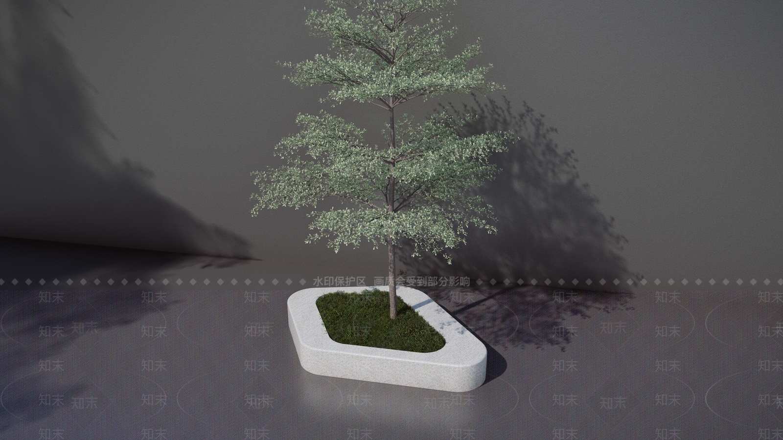 现代景观座椅SU模型下载【ID:1105805410】