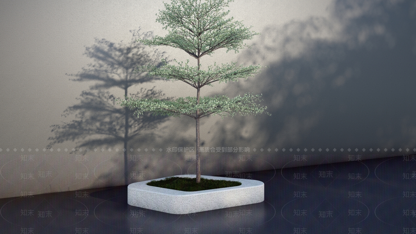 现代景观座椅SU模型下载【ID:1105805410】