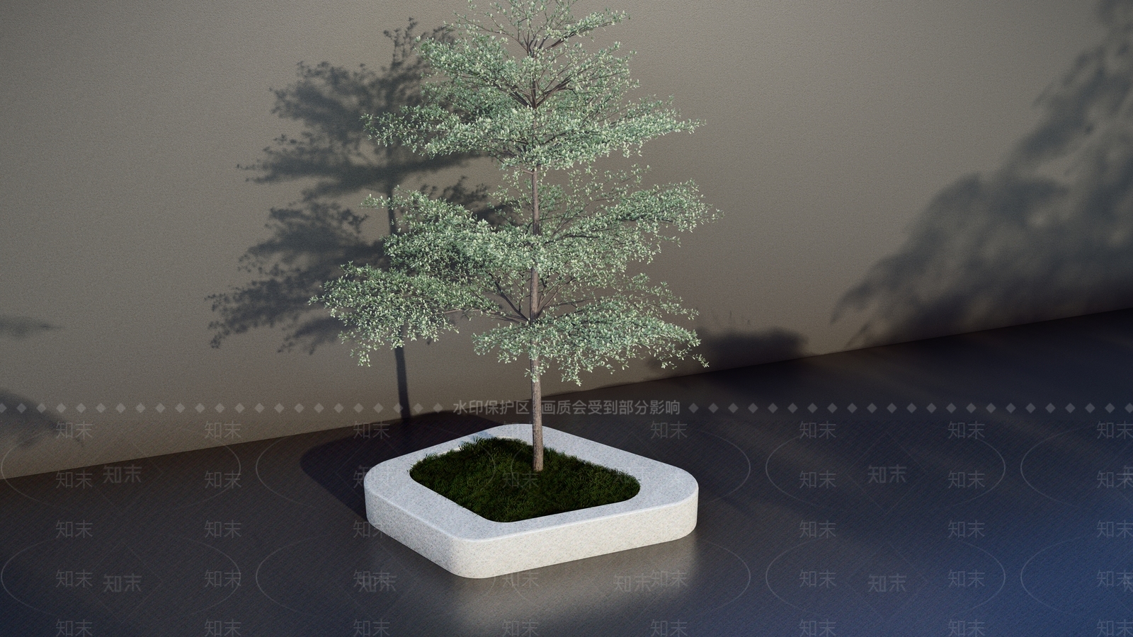 现代景观座椅SU模型下载【ID:1105805410】