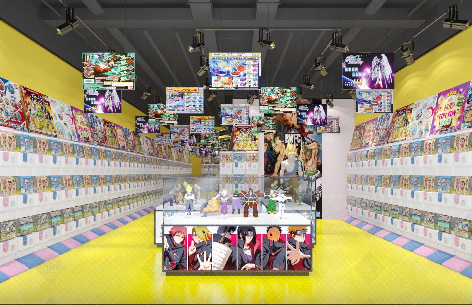 现代玩具礼品店3D模型下载【ID:1105834710】