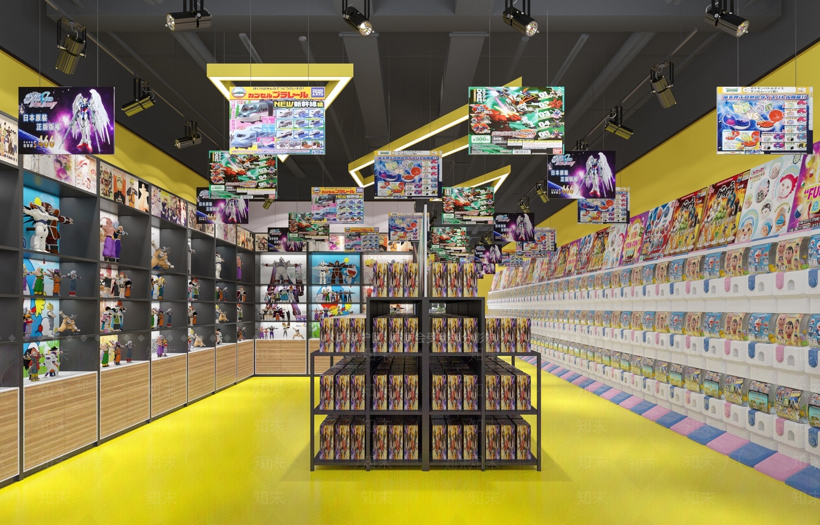 现代玩具礼品店3D模型下载【ID:1105834710】