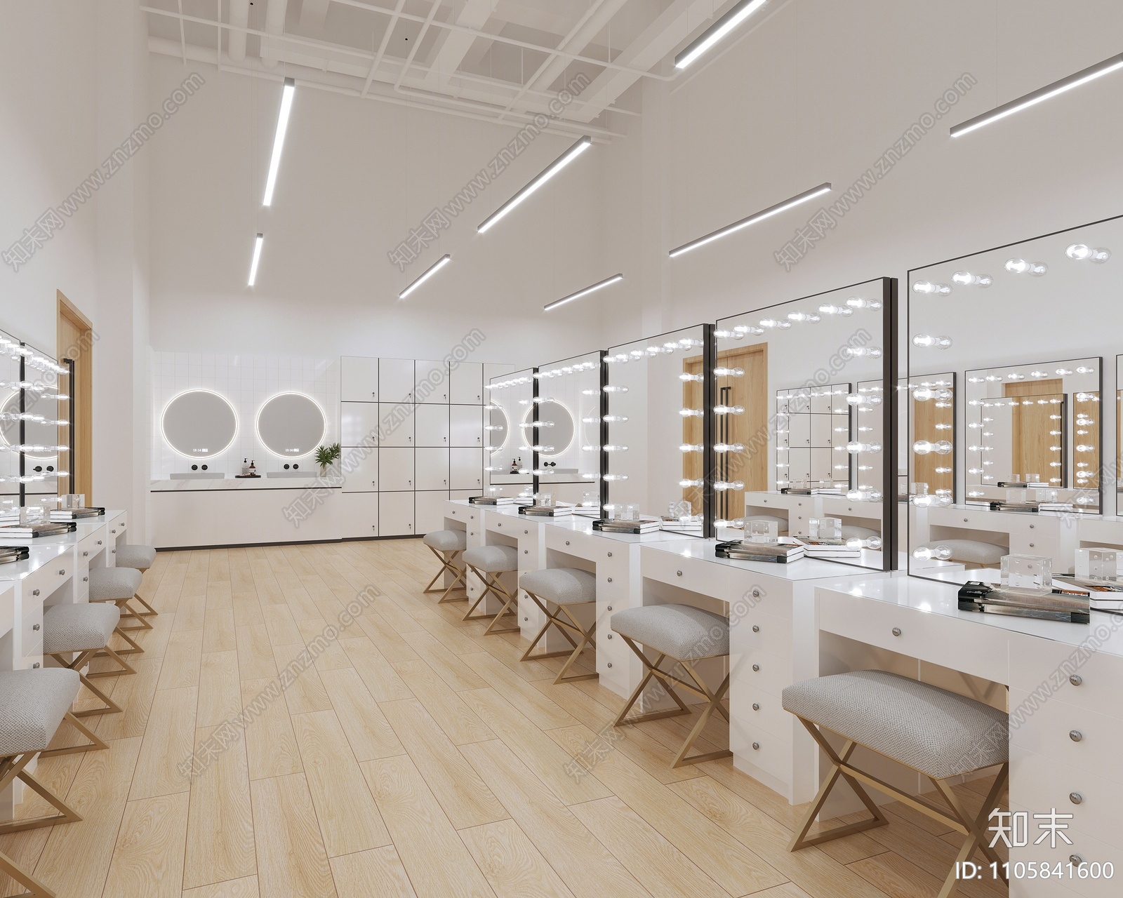 陕西化妆品办公室 室内装修设计|空间|室内设计|盛合设计 - 原创作品 - 站酷 (ZCOOL)