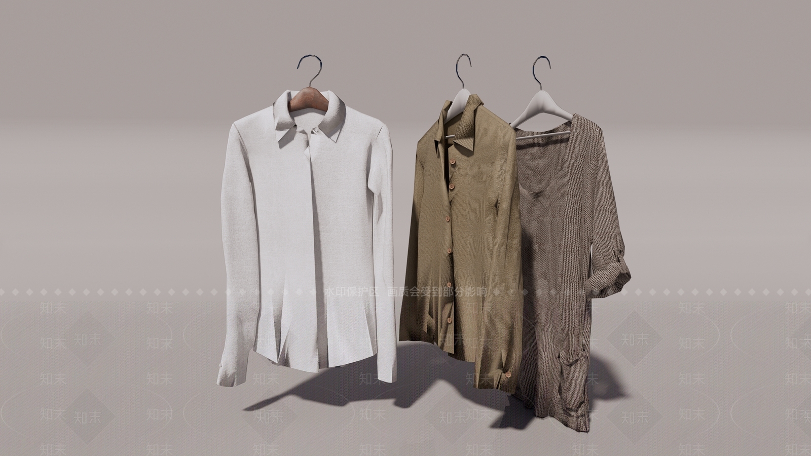 现代服装SU模型下载【ID:1105914586】