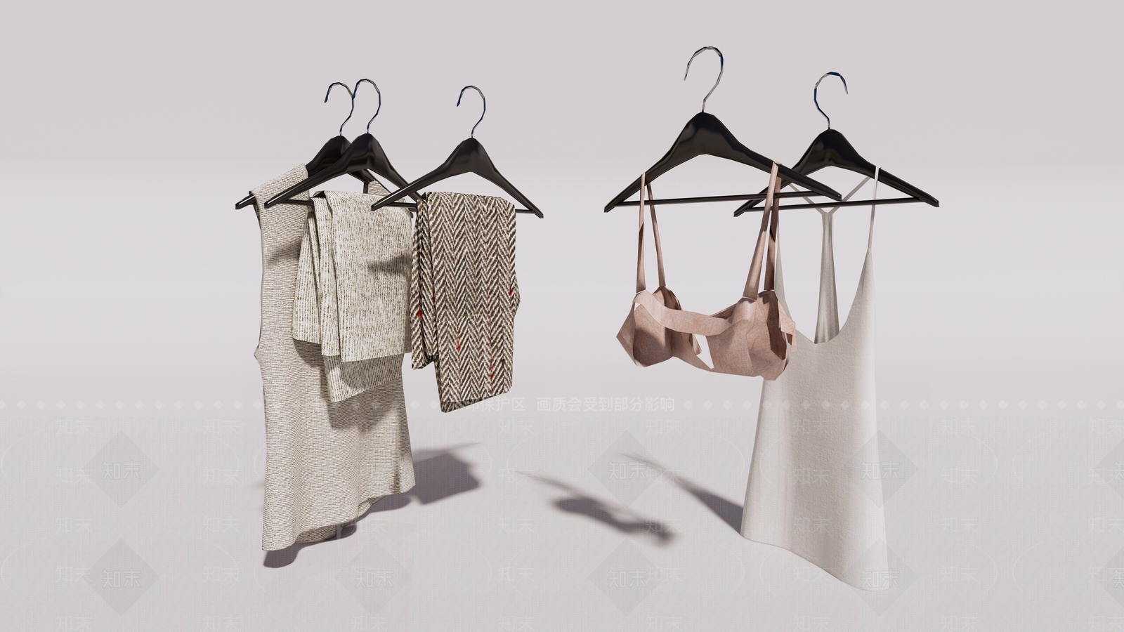 现代服装SU模型下载【ID:1105914704】