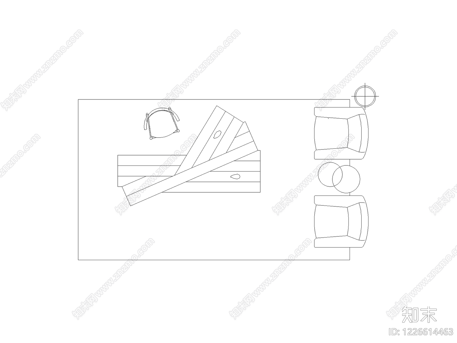 桌子CAD图纸