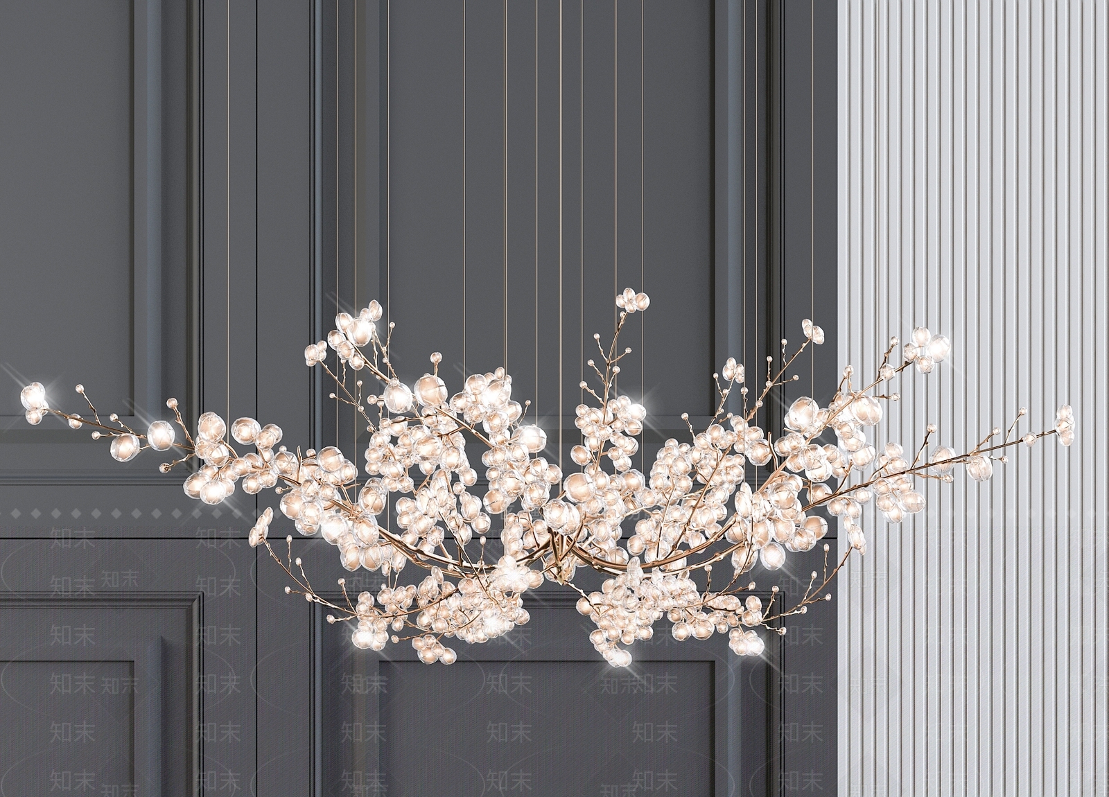 现代装饰灯3D模型下载【ID:1105959304】