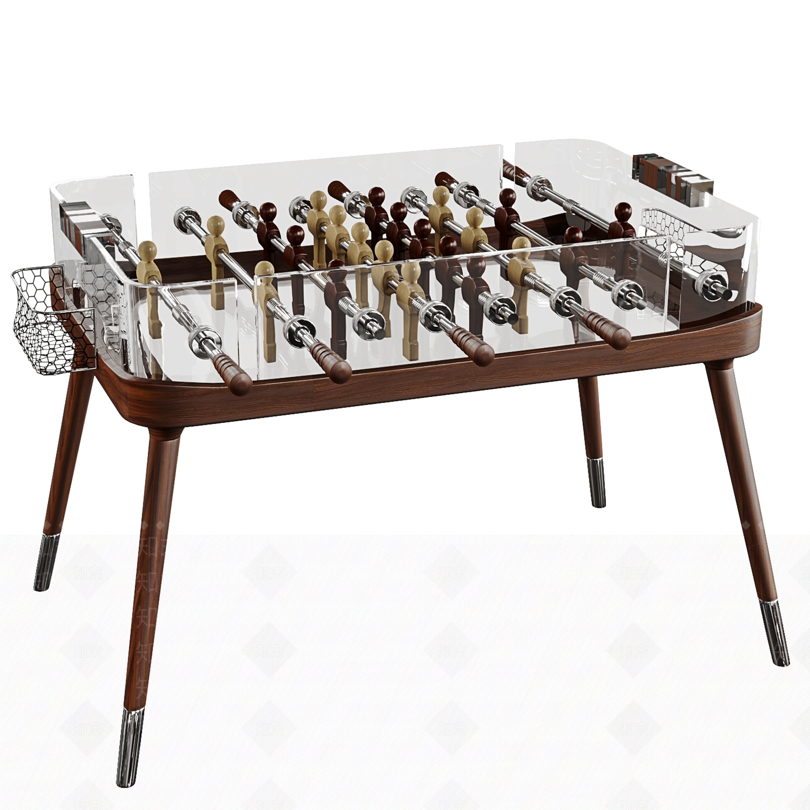 现代桌上足球3D模型下载【ID:1105975139】