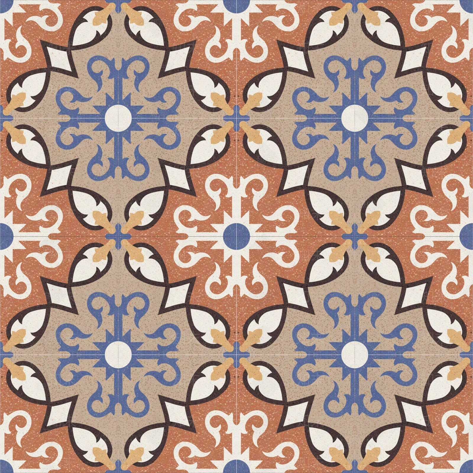 欧式花纹墙地花砖贴图下载【ID:1106012730】