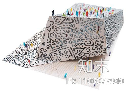 展览馆cad施工图下载【ID:1106077940】