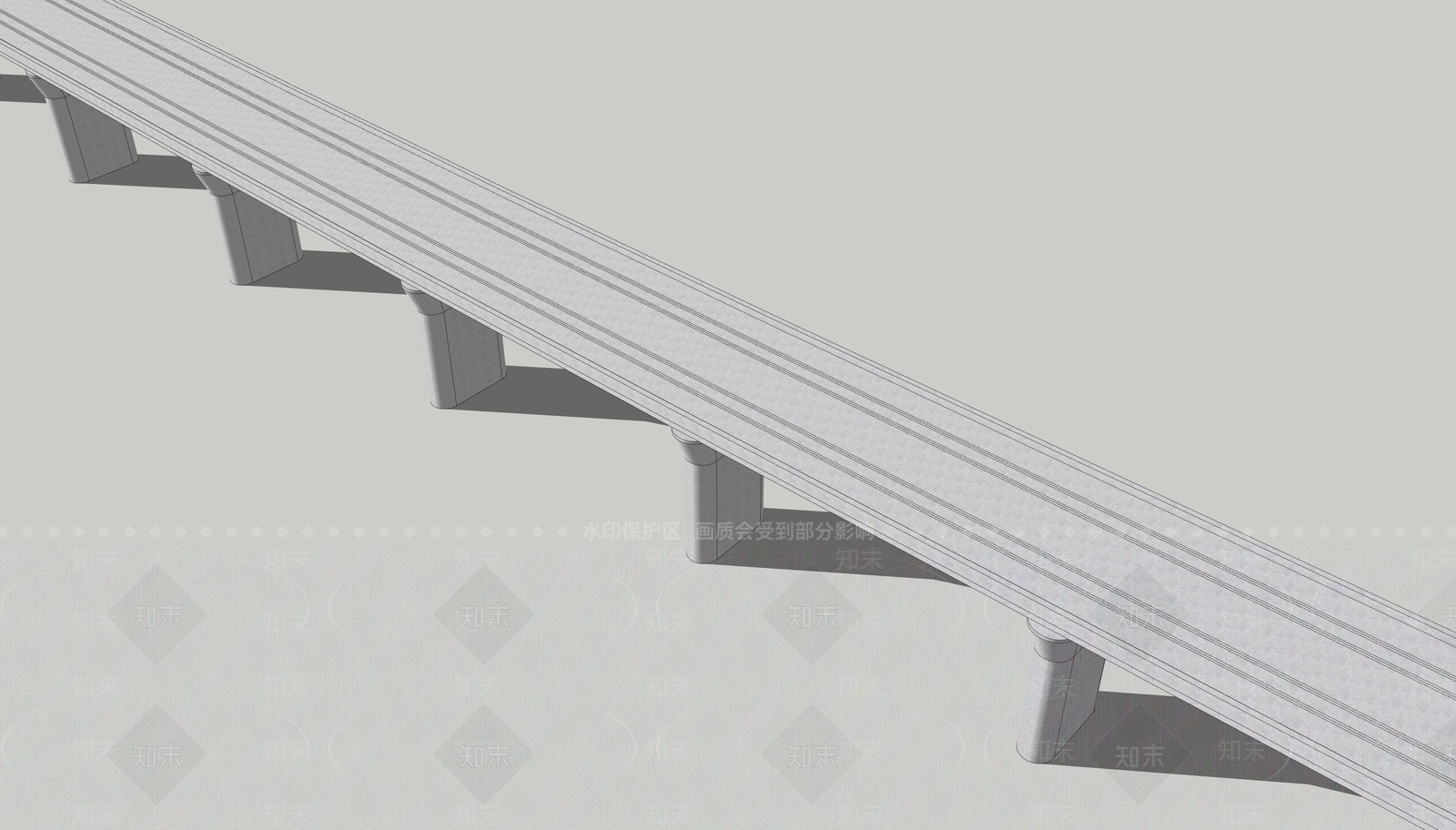 现代道路SU模型下载【ID:1106104671】