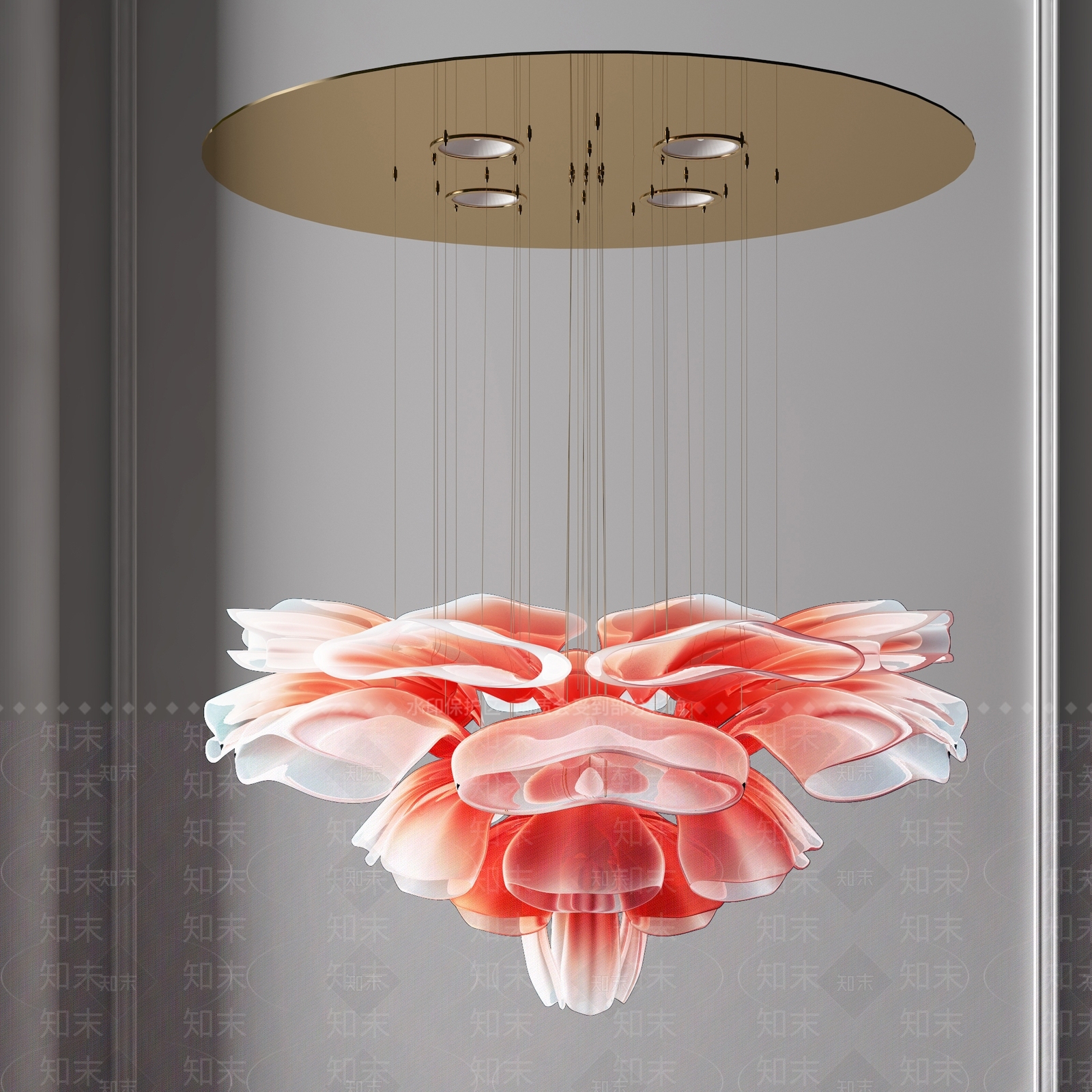 餐厅吊灯3D模型精品下载_3dmax模型_知末网