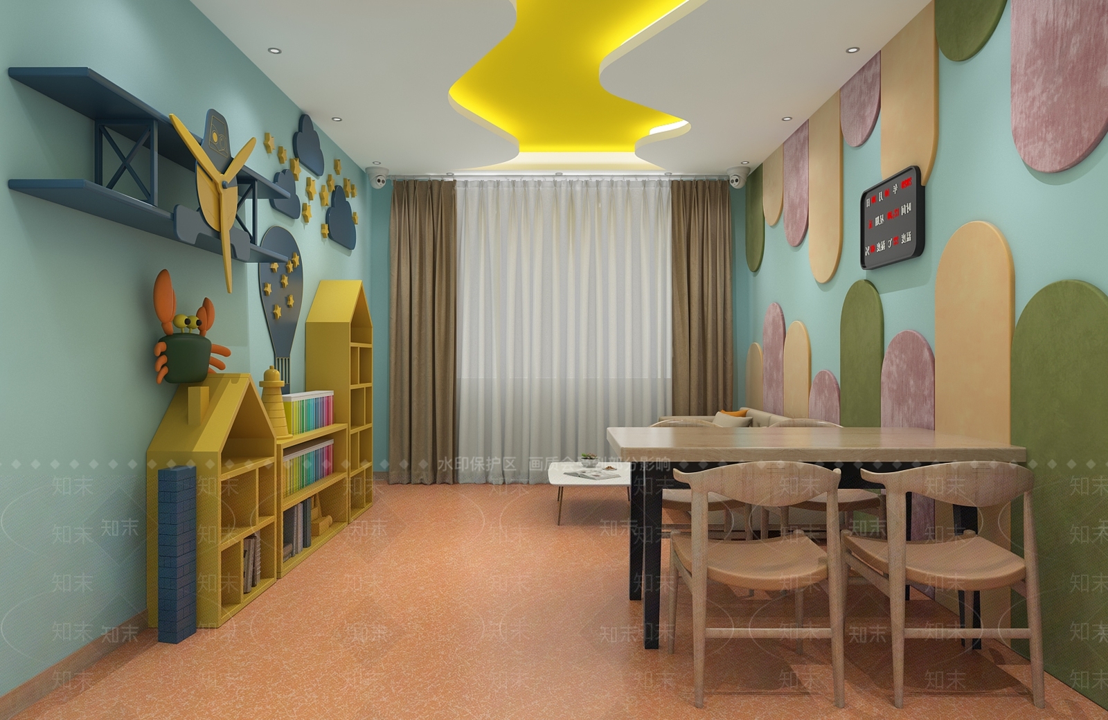 现代心理咨询室3D模型下载【ID:1106149140】