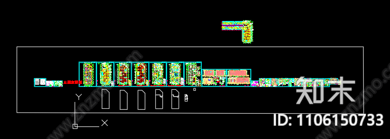某小区商业图纸建筑施工图下载【ID:1106150733】