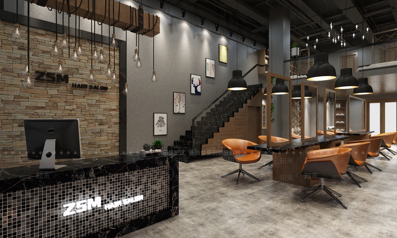 现代理发店3D模型下载【ID:1106151098】