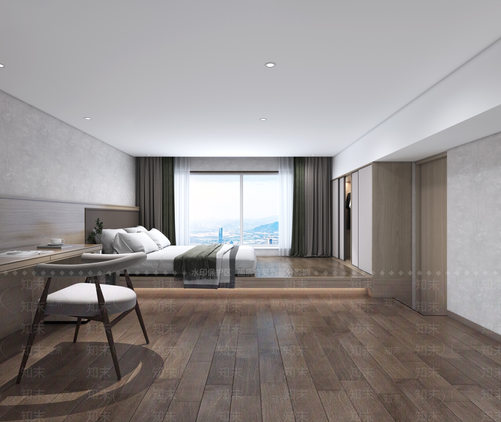 现代单身公寓3D模型下载【ID:1106165848】