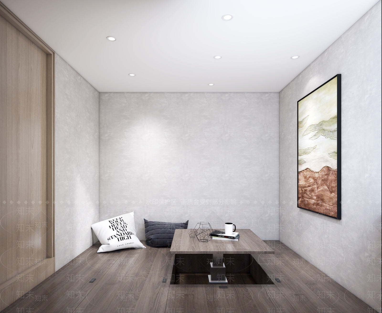现代单身公寓3D模型下载【ID:1106165848】