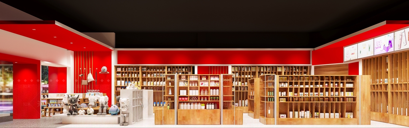 现代玩具礼品店3D模型下载【ID:1106205708】