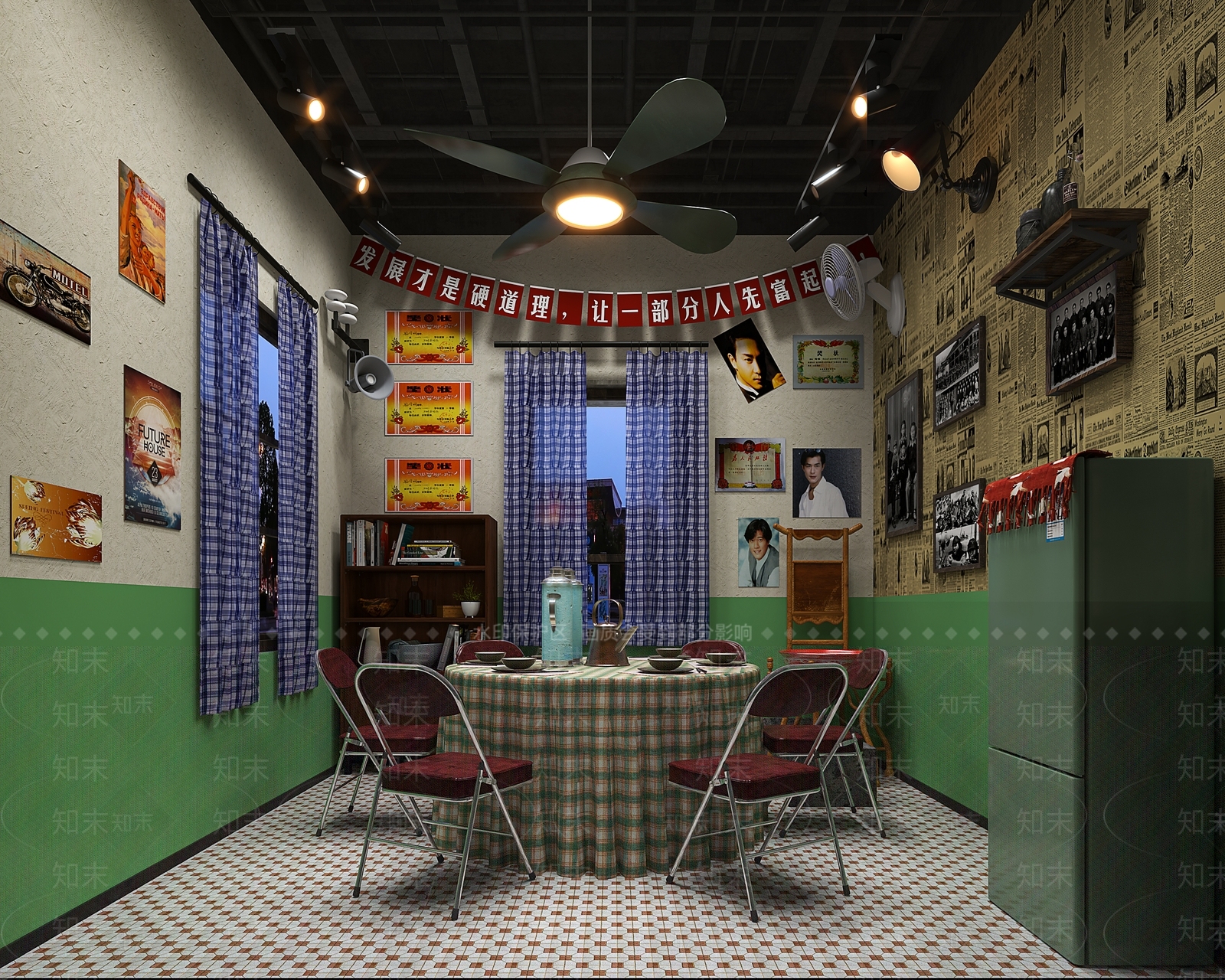 其它中餐厅3D模型下载【ID:1221490091】