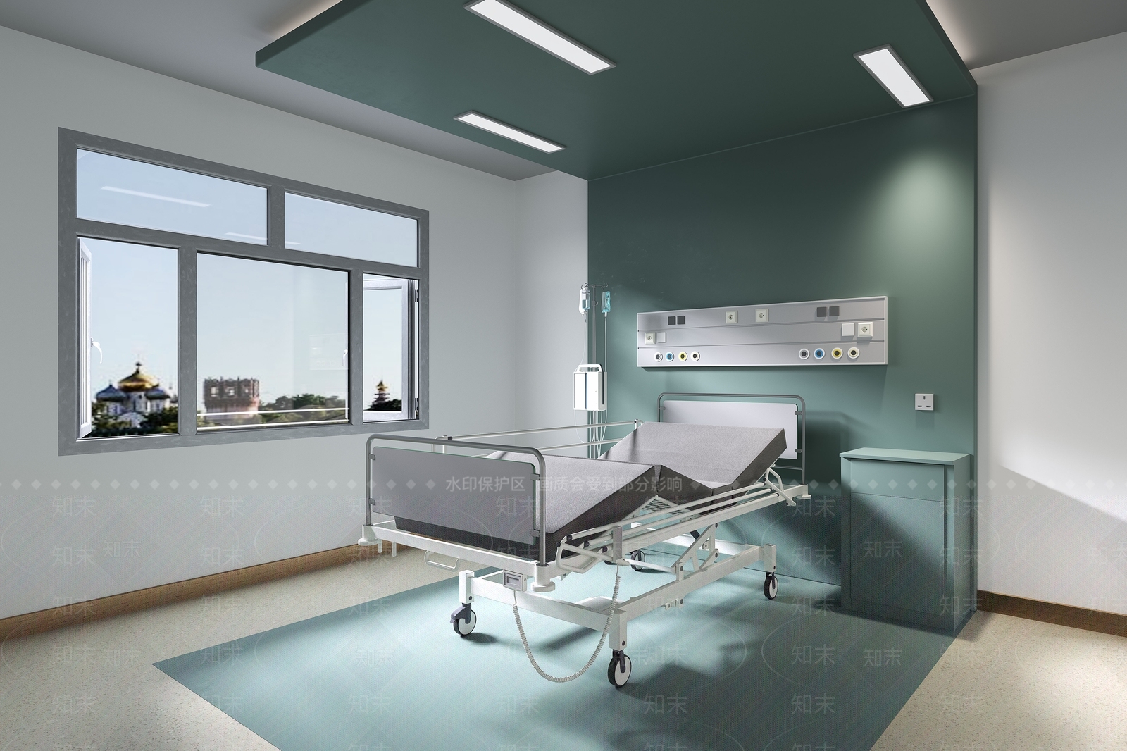 现代医院VIP病房3D模型下载【ID:1106283499】