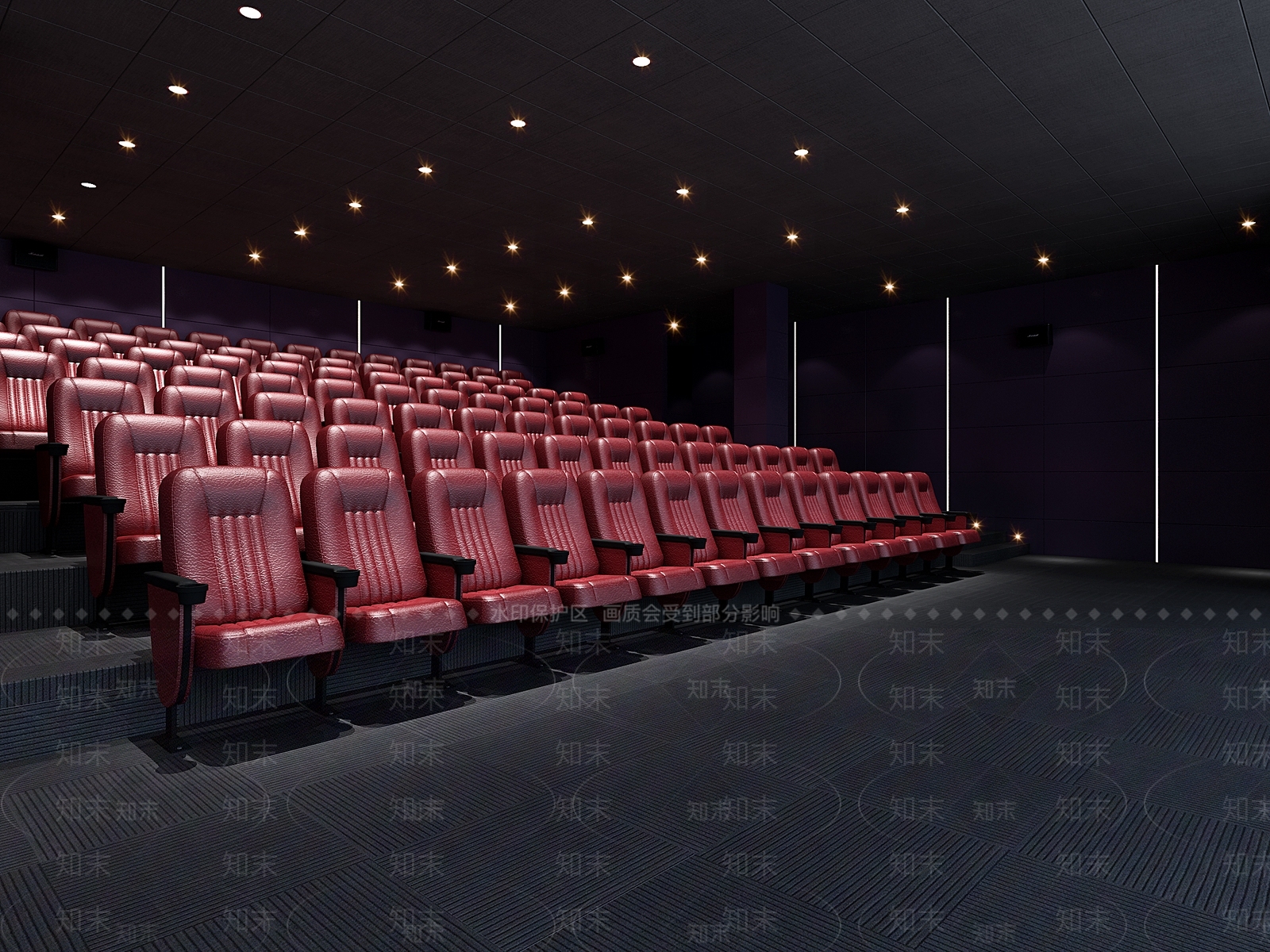 现代电影院3D模型下载【ID:1106323413】