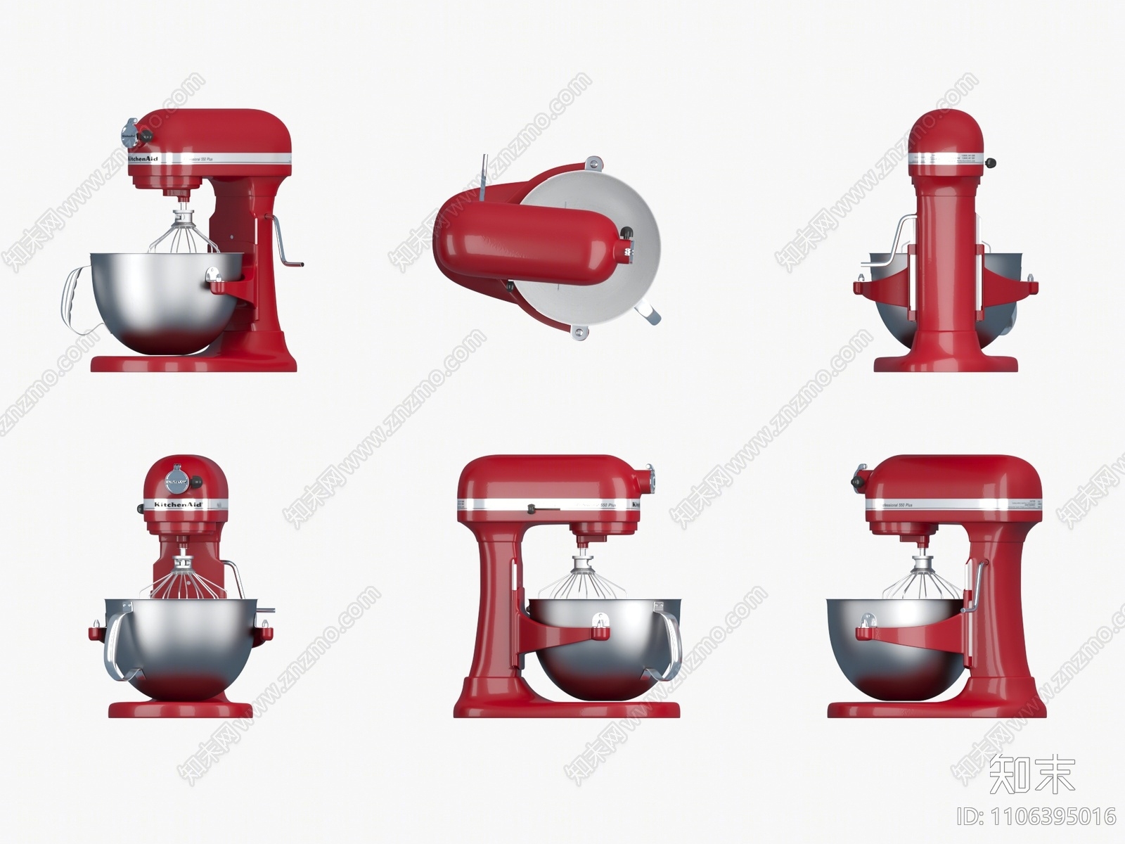 现代搅拌机3D模型下载【ID:1106395016】