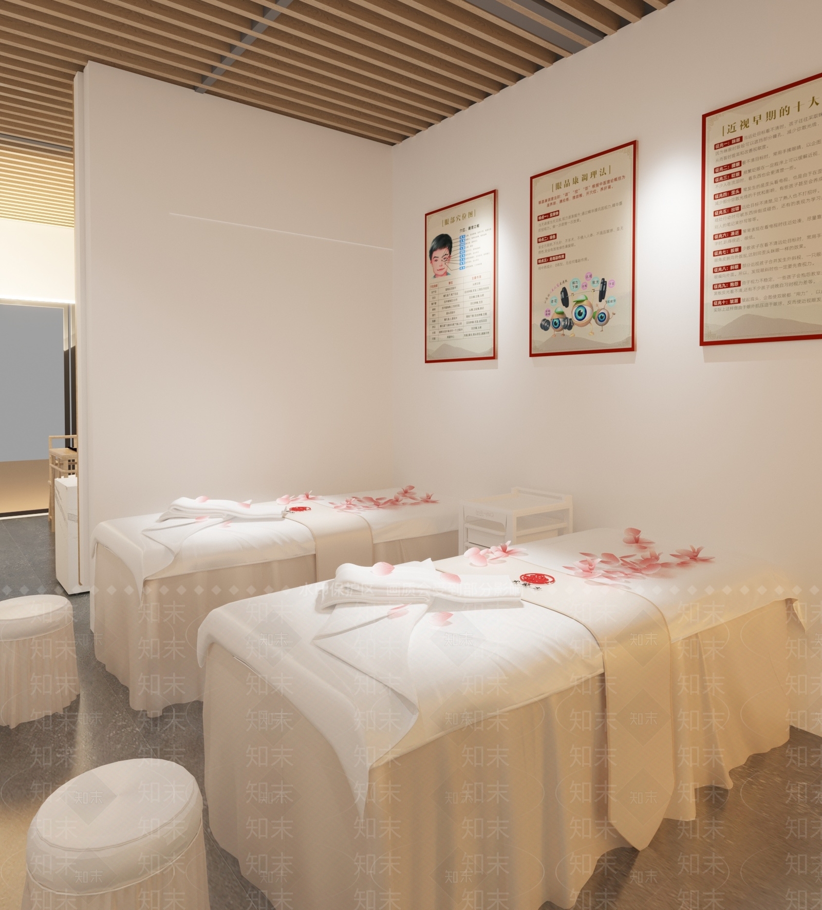 新中式养生馆3d模型下载