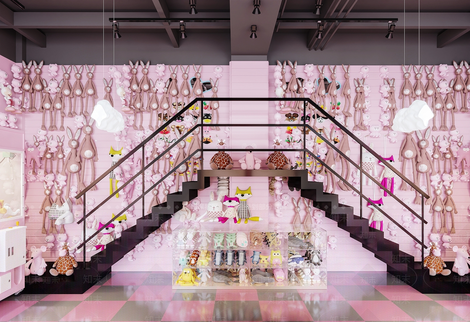 现代玩具礼品店3D模型下载【ID:1106465986】