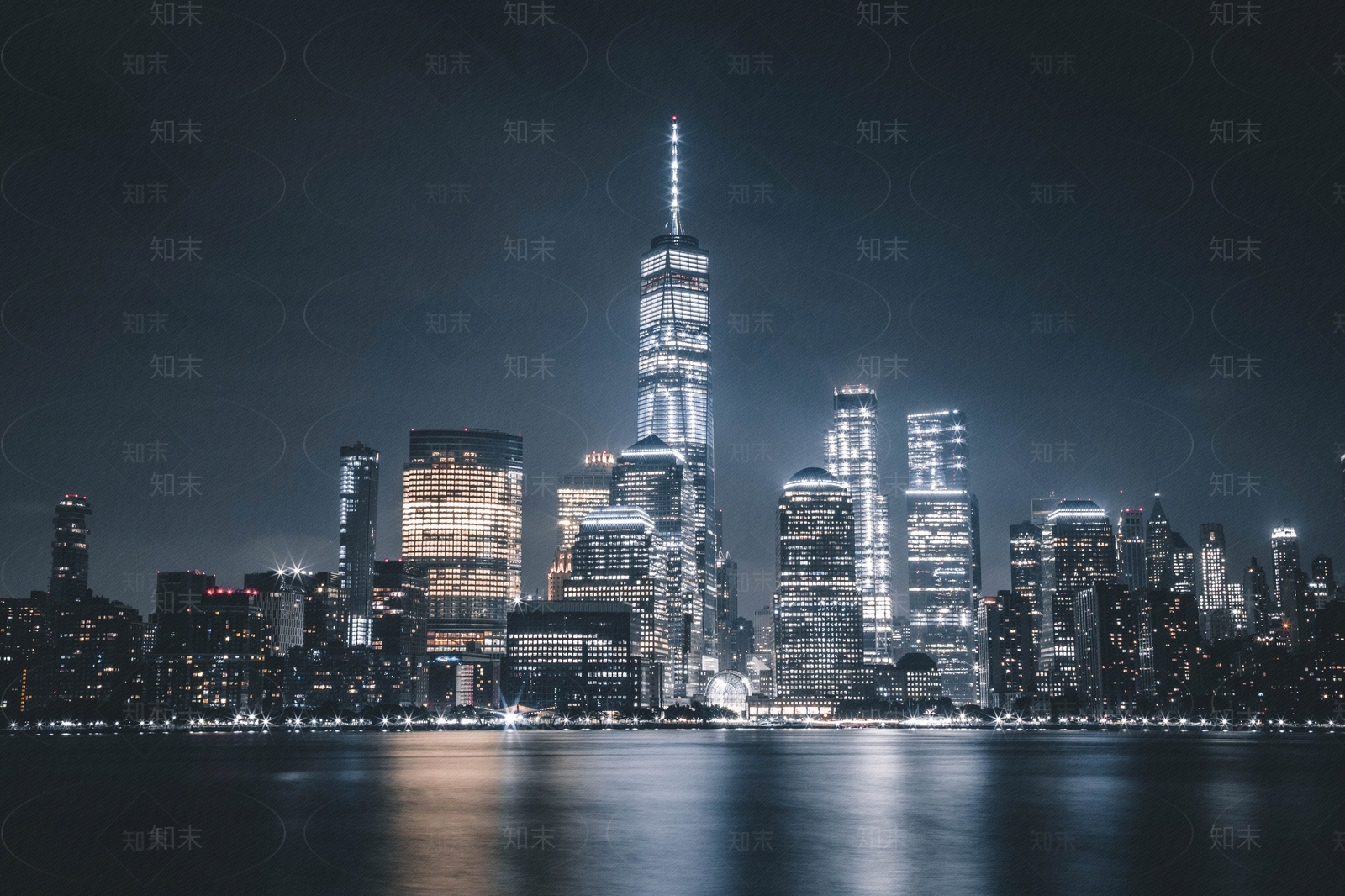 夜景天空城市夜景贴图下载【ID:1107573314】