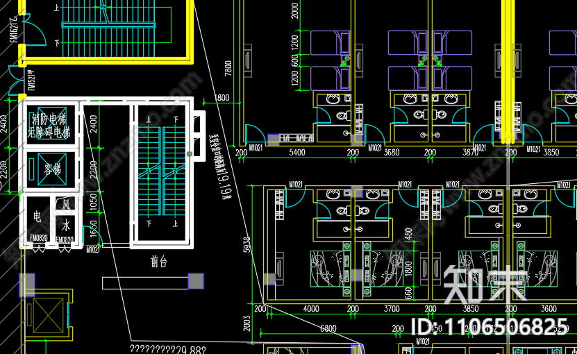 宾馆报装修施工图下载【ID:1106506825】