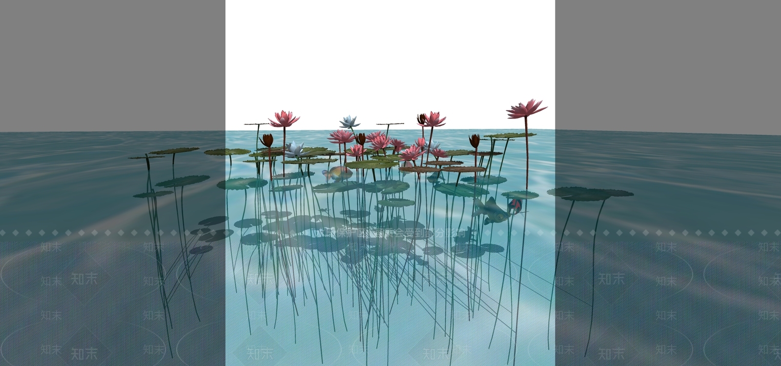 水生类SU模型下载【ID:1106513113】