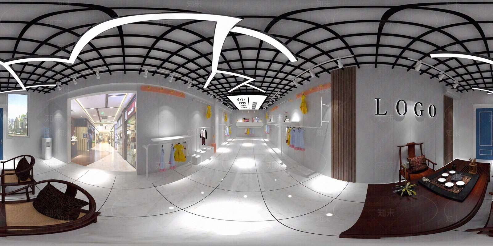 hdr服装店室内贴图下载【ID:1106549293】