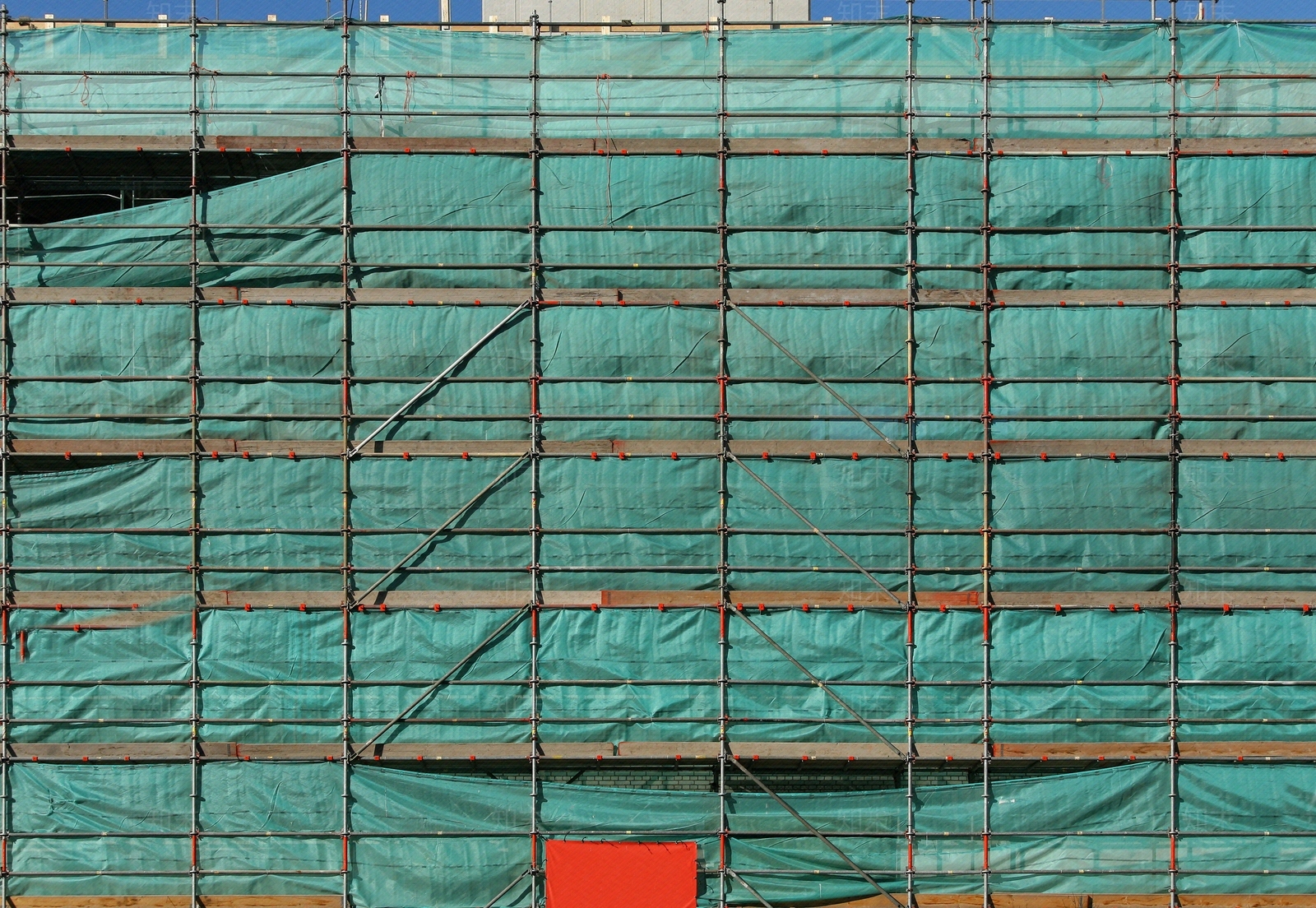 脚手架护栏防护网围墙贴图下载【ID:1106569254】