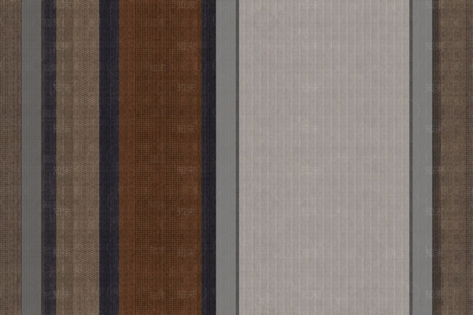 新中式咖色条纹布纹壁纸贴图下载【ID:1106685461】