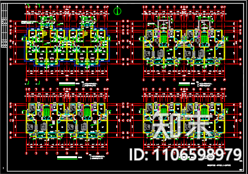 双沟小区桃园施工图下载【ID:1106598979】