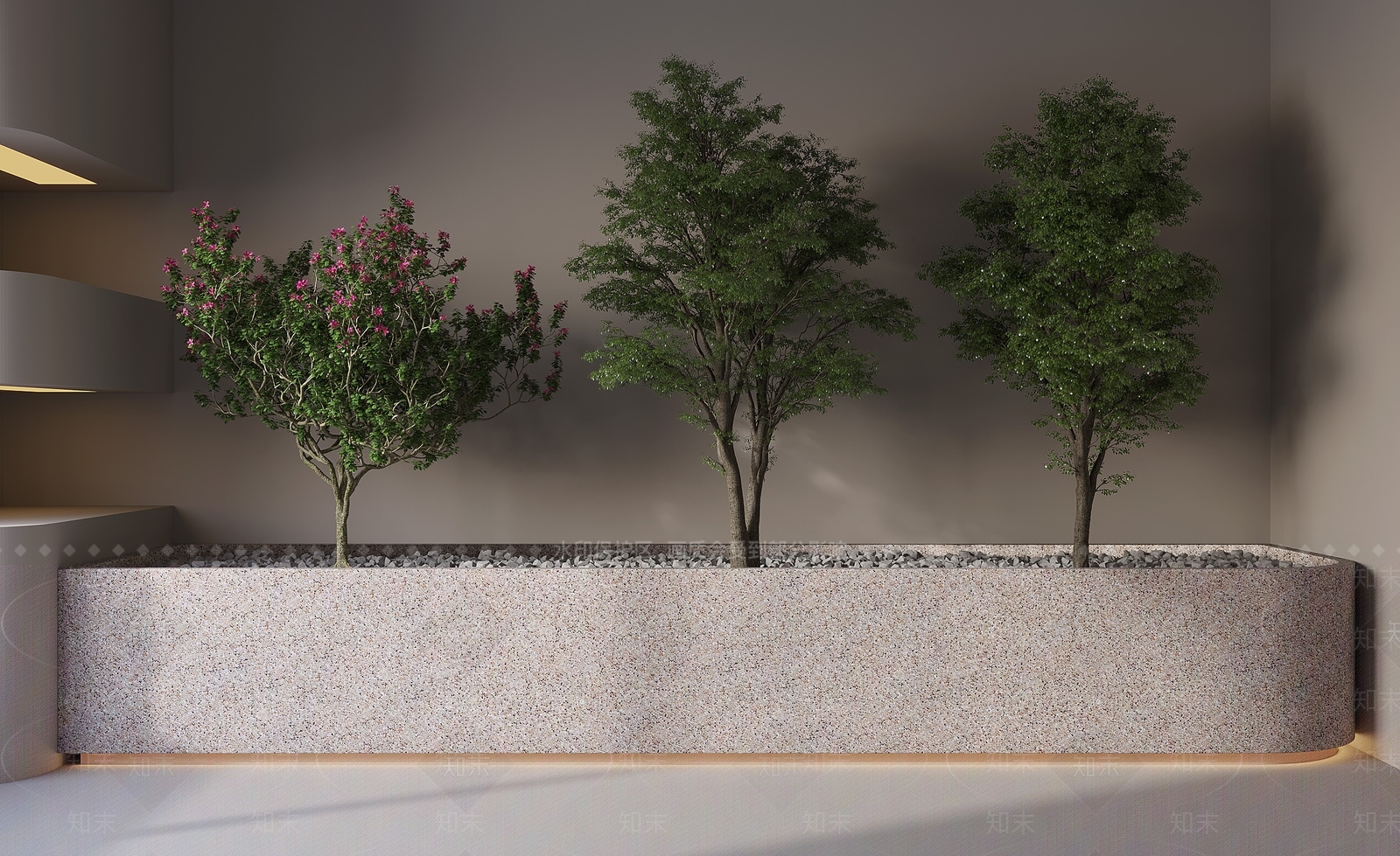 现代花坛3D模型下载【ID:1106612656】