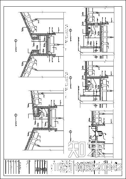 湖畔公园室内装饰施工图cad施工图下载【ID:1106620342】