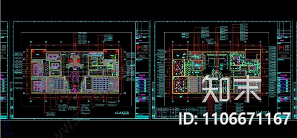 半岛会所cad施工图下载【ID:1106671167】