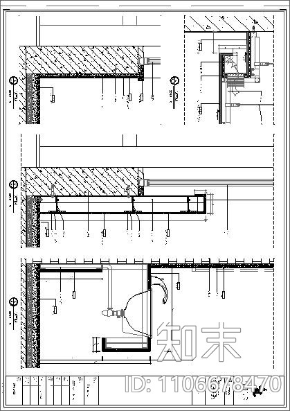北京权品洗浴二层施工图cad施工图下载【ID:1106678470】