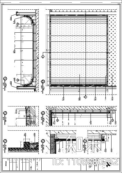 权金城大成路店洗浴cad施工图下载【ID:1106680262】