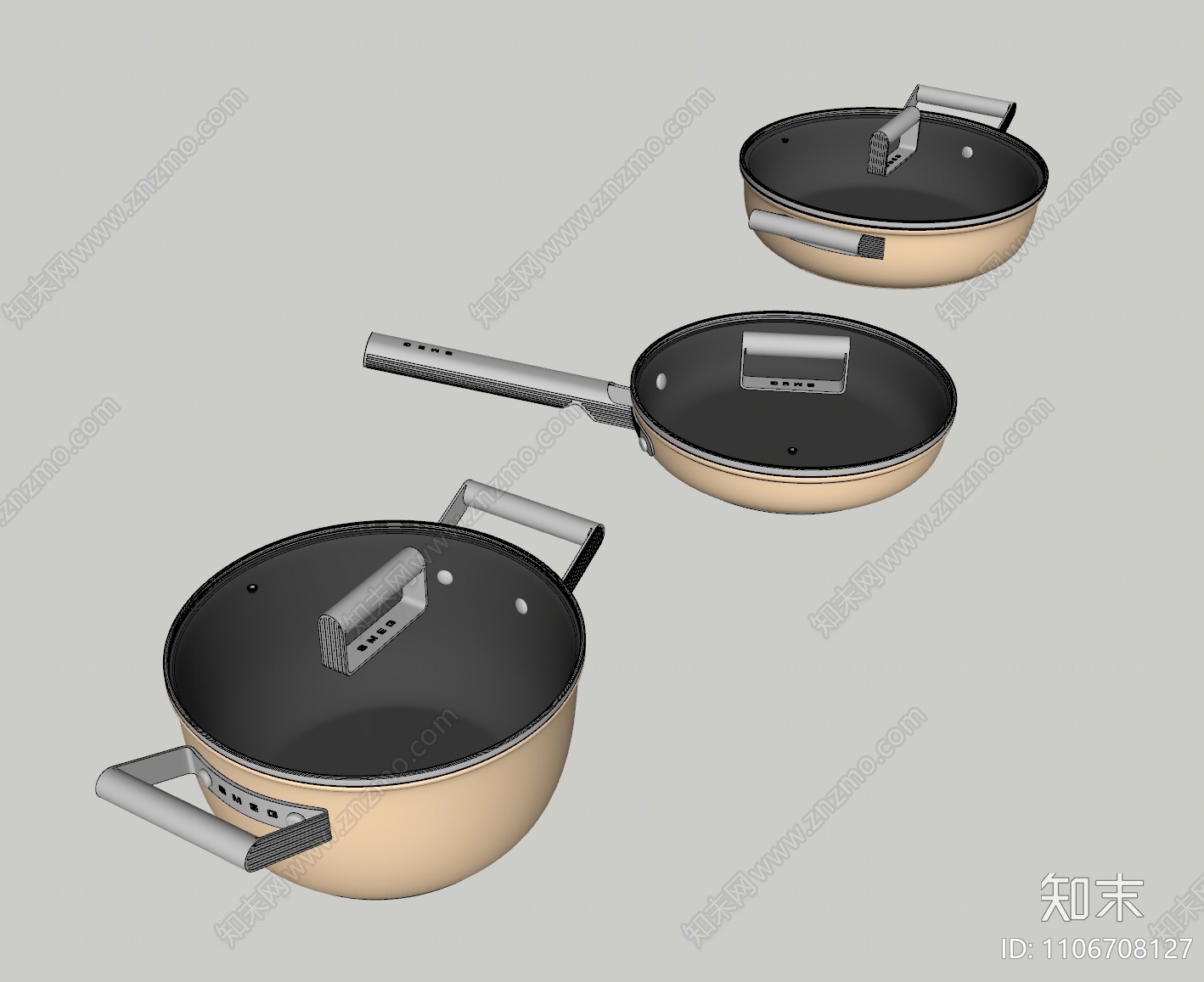 现代厨具SU模型下载【ID:1106708127】