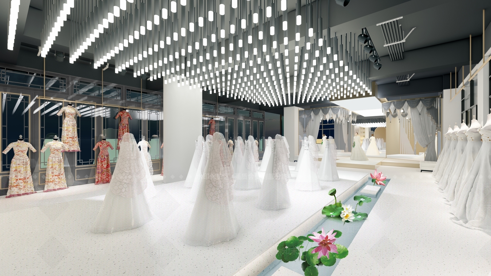 现代婚纱摄影店SU模型下载【ID:1106743168】