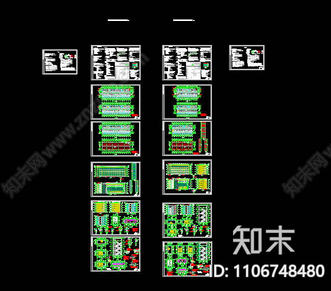 佳和学校男生宿舍楼1号建筑施工图施工图下载【ID:1106748480】