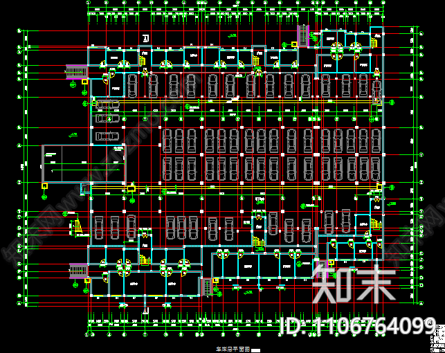 小区住宅cad施工图下载【ID:1106764099】