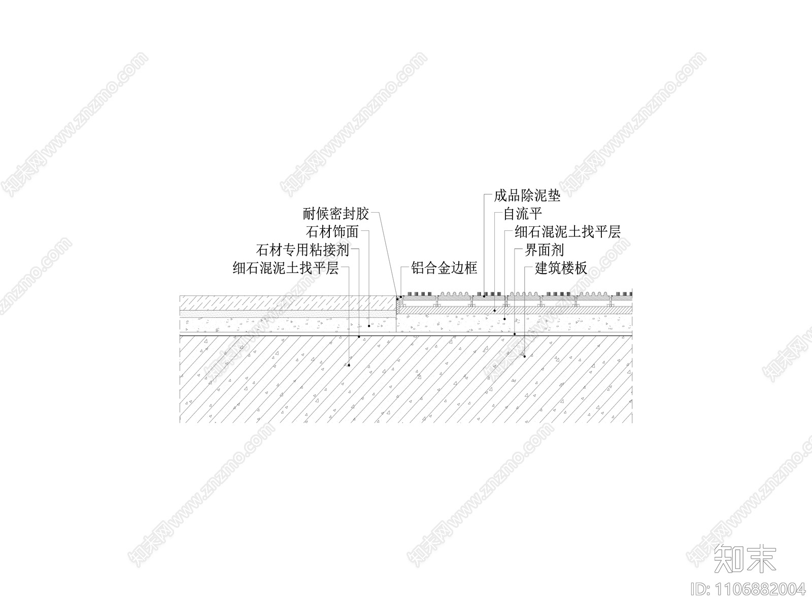 石材cad施工图下载【ID:1106882004】