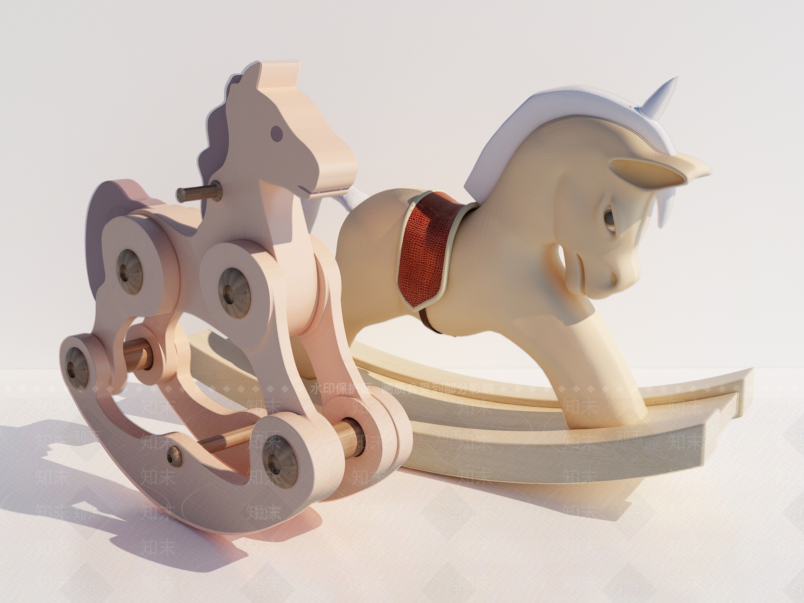现代木马3D模型下载【ID:1106782640】