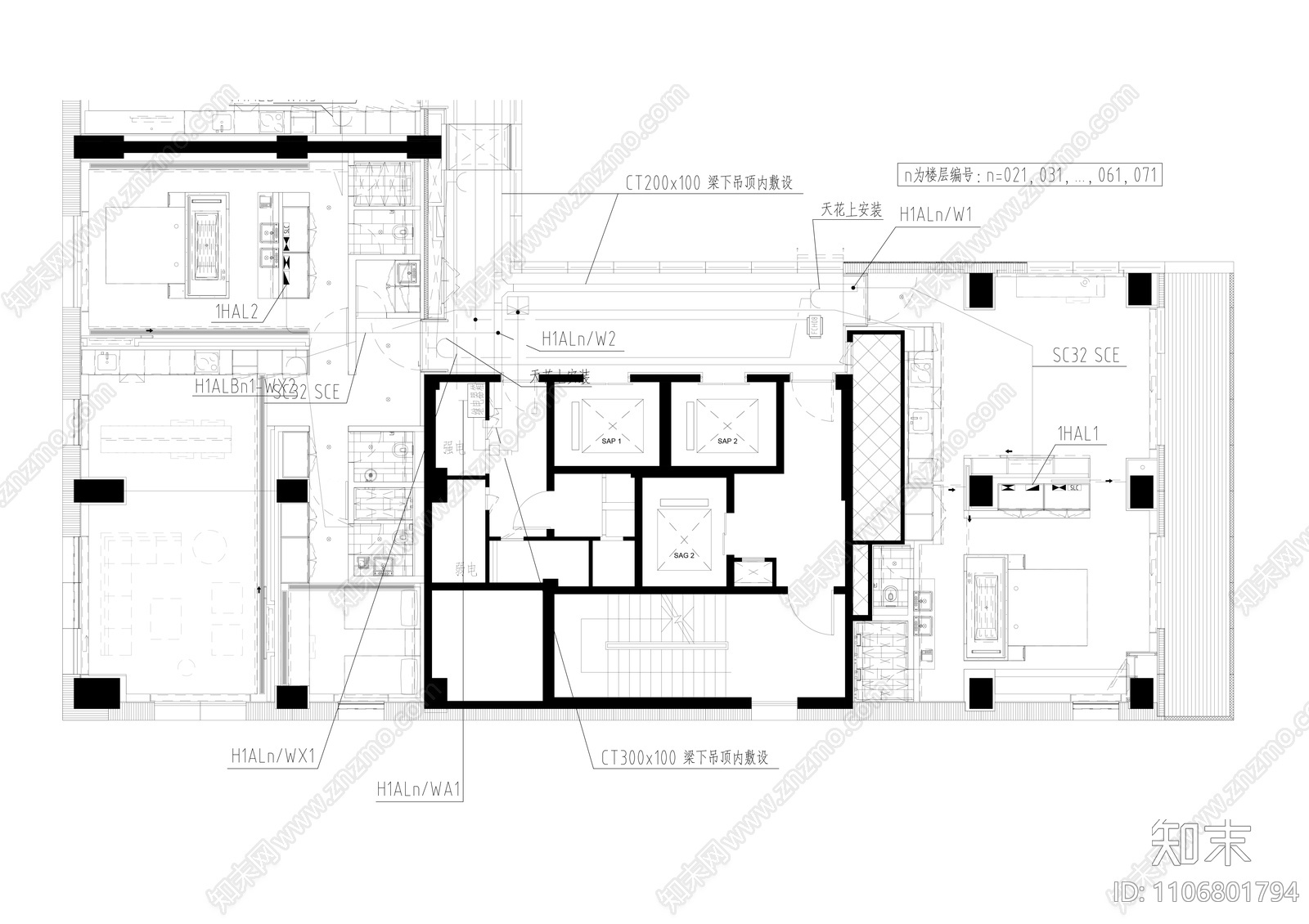 Makecad施工图下载【ID:1106801794】