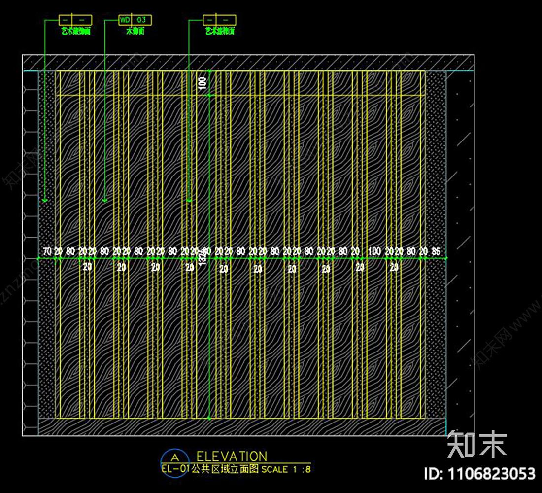 私人会所CADcad施工图下载【ID:1106823053】